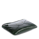 Borsa Donna Piatta a Tracolla THE BRIDGE linea Frida in Pelle Verde Pino