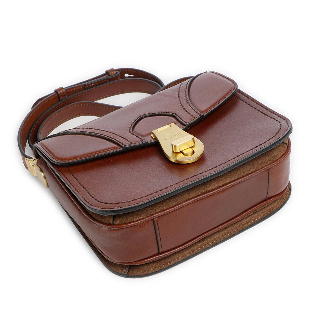 Borsa Donna a Tracolla THE BRIDGE linea Mia in Pelle Marrone