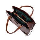 Shopping Bag Donna THE BRIDGE linea Monica in Pelle Marrone