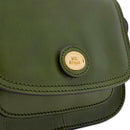 Borsa Donna a Tracolla Small THE BRIDGE linea Story in Pelle Verde Maggiorana