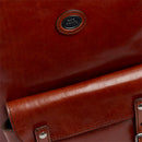 Zaino Uomo Doppio Scomparto THE BRIDGE linea Galileo in Pelle Marrone