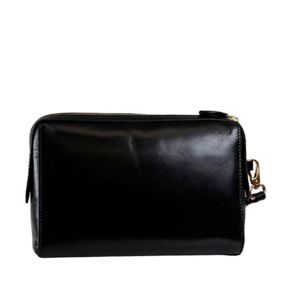 Pochette Donna THE BRIDGE linea Frida in Pelle Nera