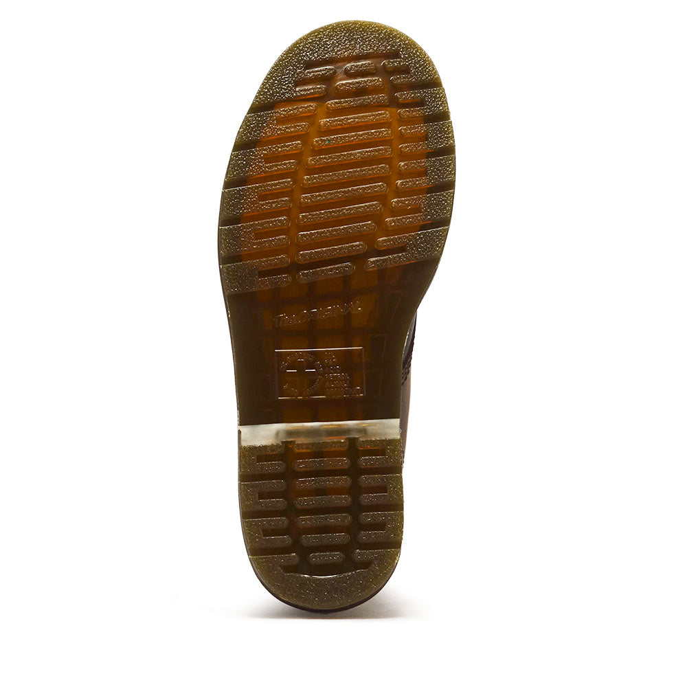 Stivali Unisex DR. MARTENS linea 1460 in Pelle Crazy Horse Dark Brown