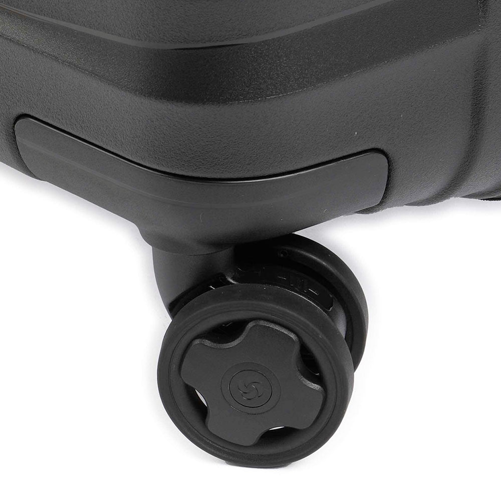 Großer Hartschalen-Trolley mit 4 Rollen SAMSONITE Modell Intuo erweiterbar in Schwarz