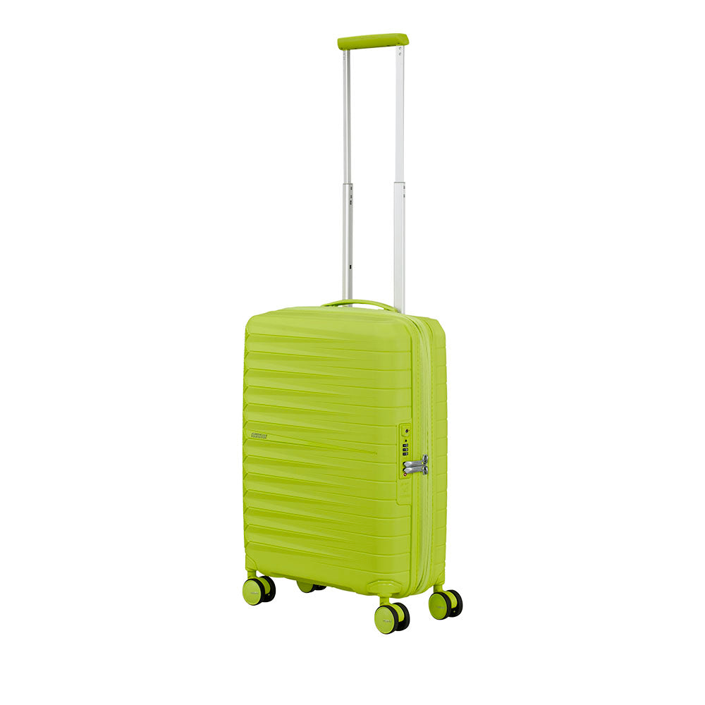 Trolley Cabina Rigido Espandibile 4 Ruote AMERICAN TOURISTER linea FastForward colore Neon Lime