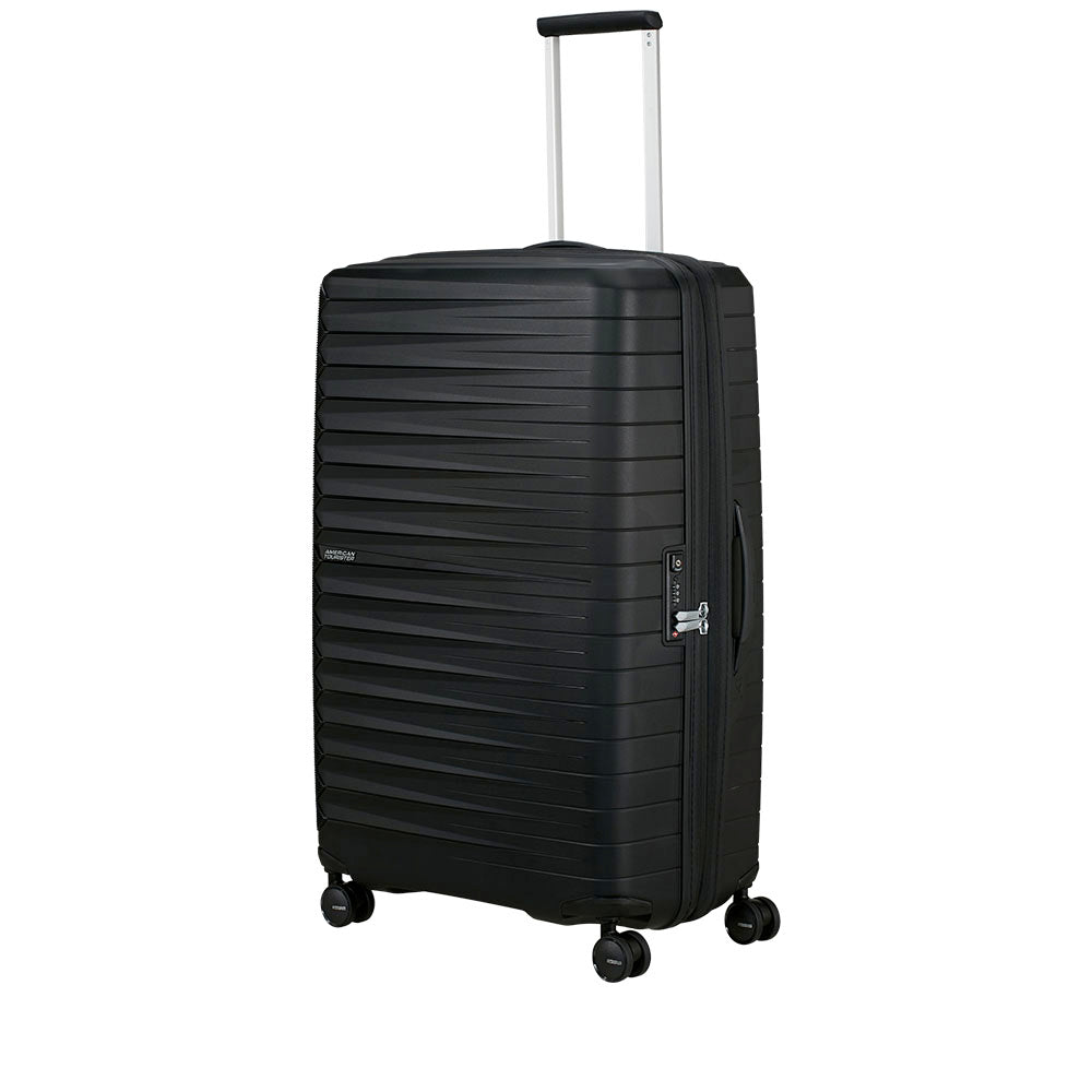 Trolley Grande Rigido Espandibile 4 Ruote AMERICAN TOURISTER linea FastForward colore Flash Black