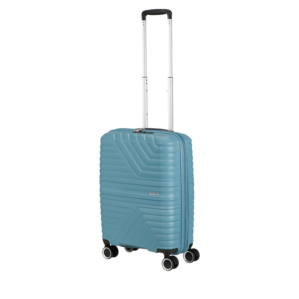 Trolley Cabina Rigido Espandibile 4 Ruote AMERICAN TOURISTER linea Flytwist colore Storm Blue