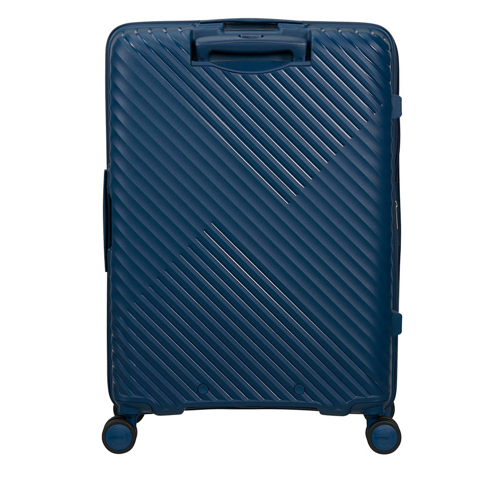 Trolley Medio Rigido Espandibile AMERICAN TOURISTER linea Diablast colore Darkwave Blue
