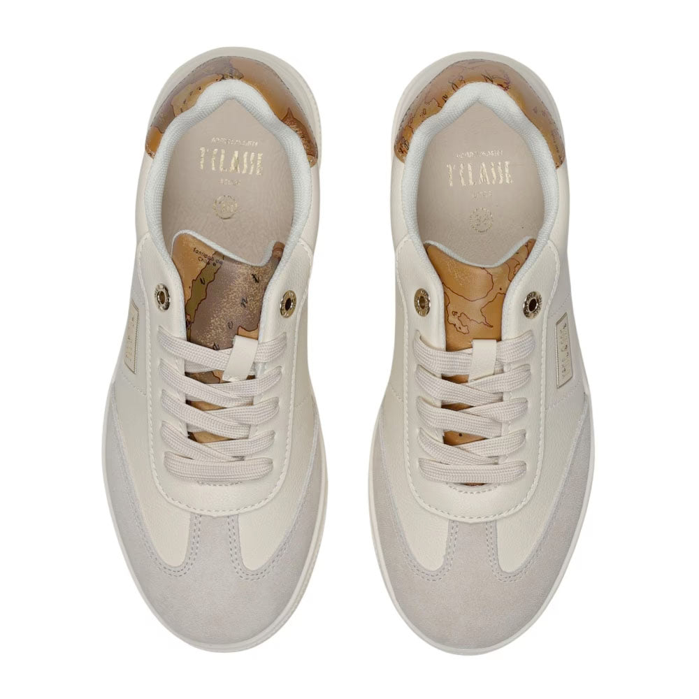 Sneakers Platform 1A Classe Alviero Martini in Econappa Bianco Sporco 2409