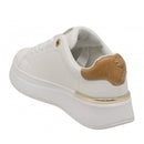 Sneakers Donna 1A Classe Alviero Martini in Eco Nappa Bianca e Inserto Geo Classic 2419