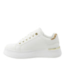 Sneakers Platform 1A Classe Alviero Martini Bianco e Geo Classic con Strass 2421