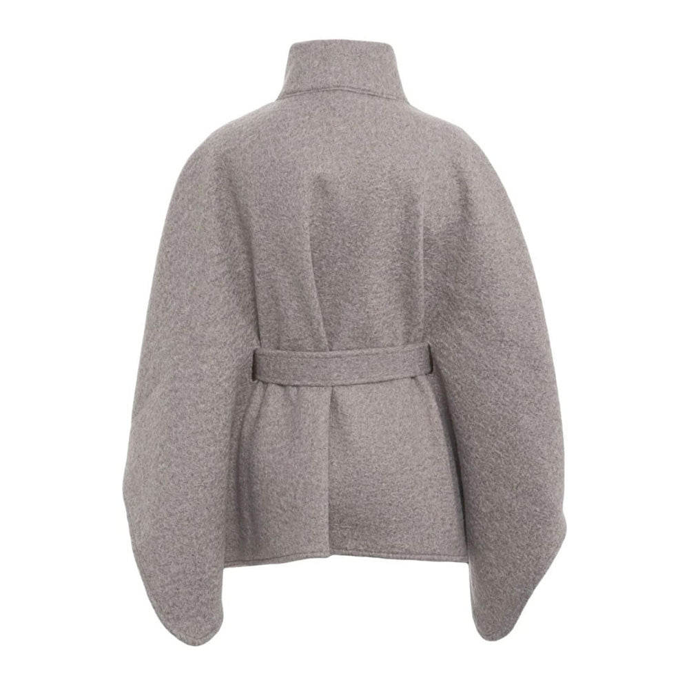 Cappa Donna LIU JO in Tessuto Grigio con Logo