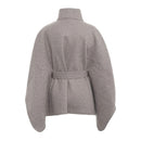 Cappa Donna LIU JO in Tessuto Grigio con Logo