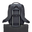 Zaino da Viaggio Underseat con Sacca Sottovuoto RONCATO linea Wanderline in Tessuto Gommato Nero