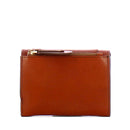 Portafoglio Donna Medio con Bottone THE BRIDGE linea Cecilia in Pelle Marrone