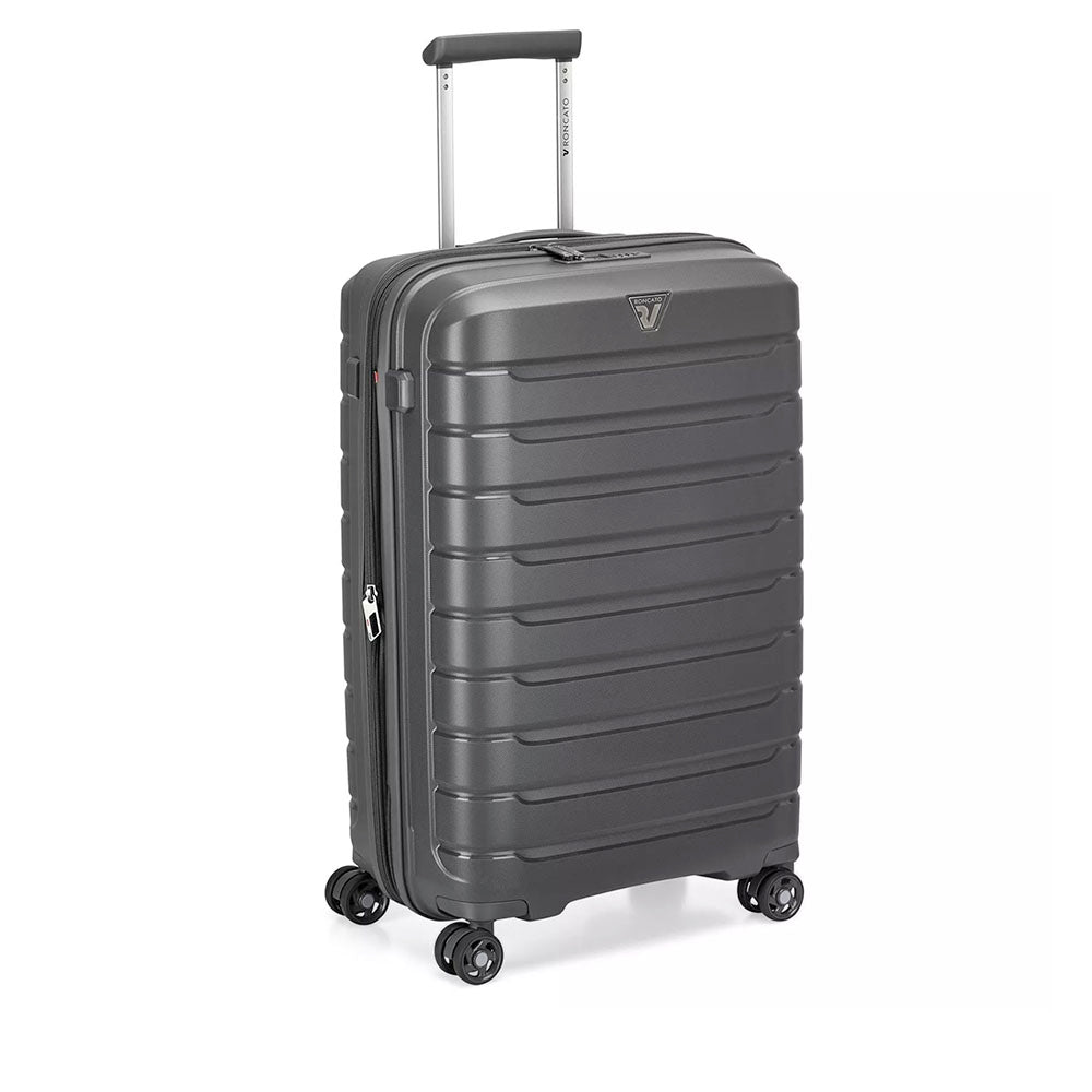 Trolley Rigido Medio Espandibile 4 Ruote RONCATO Linea B-Flying colore Antracite