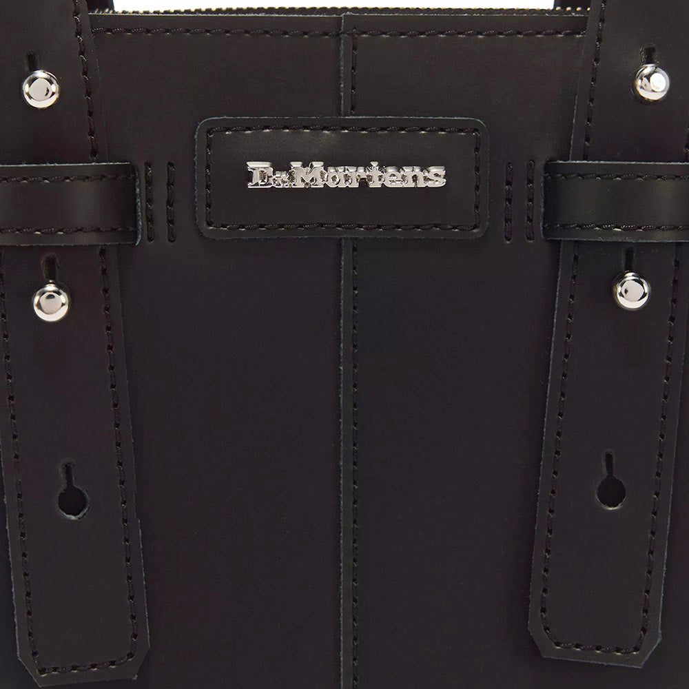 Borsa Donna a Mano DR. MARTENS linea Kiev in Pelle Smooth Nero