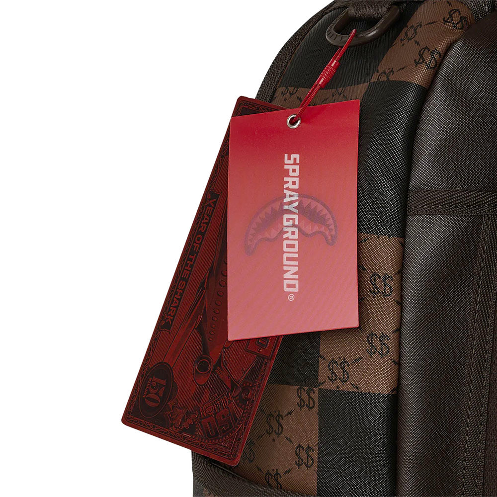 Zaino Unisex SPRAYGROUND stampa Enlarged Checks Paris