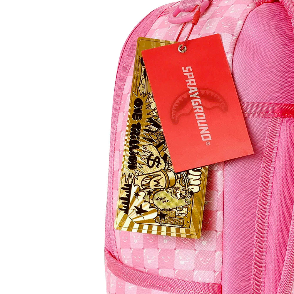 Zaino Donna SPRAYGROUND stampa Pink New Check Faces