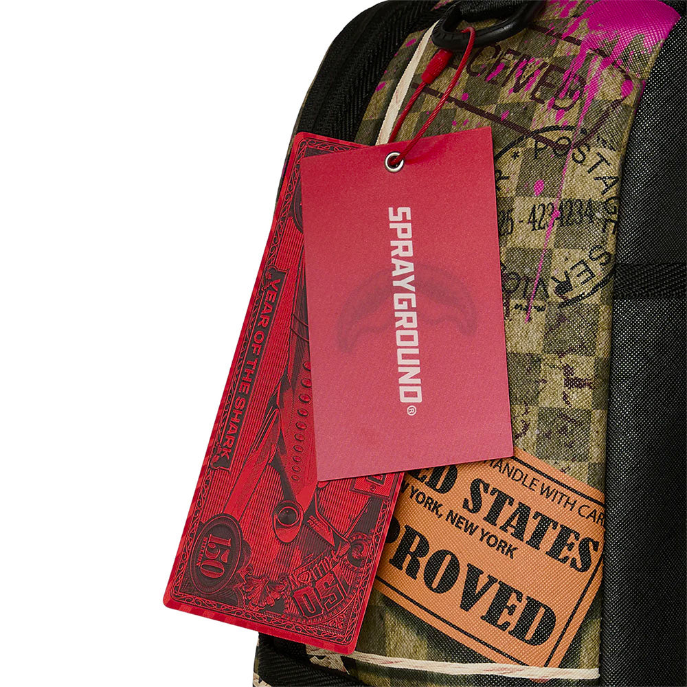 Zaino Unisex SPRAYGROUND stampa Torn Packaging Rmx