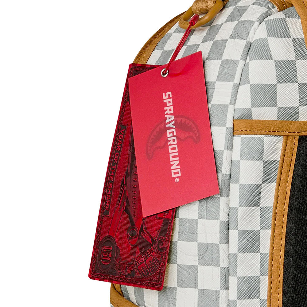 Unisex Rucksack SPRAYGROUND 3AM Cream Check DLXSV