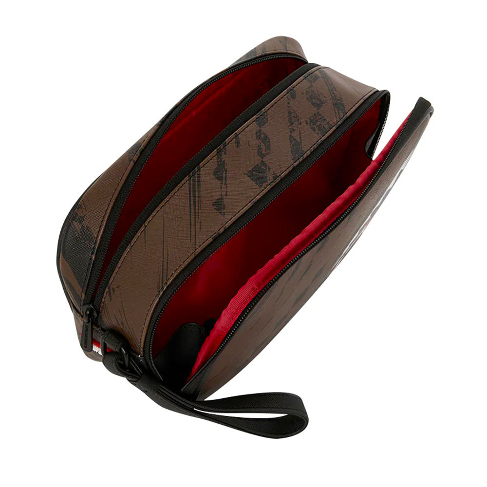 Necessaire SPRAYGROUND stampa Smeared Grunge