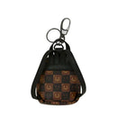 Portachiavi a Forma di Zaino SPRAYGROUND stampa Sharks in Paris WTF Bubble Brown Check