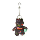 Portachiavi a Forma di Orso SPRAYGROUND stampa Global Mogul Cyber Punk