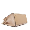Borsa Donna a Mano Media LIU JO Neutro con Logo Monogram All Over
