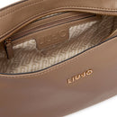 Borsa Donna Media a Spalla e Tracolla LIU JO stampa Bottalata color Fango