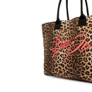 Shopping Bag Donna LIU JO in Tessuto stampa Animalier