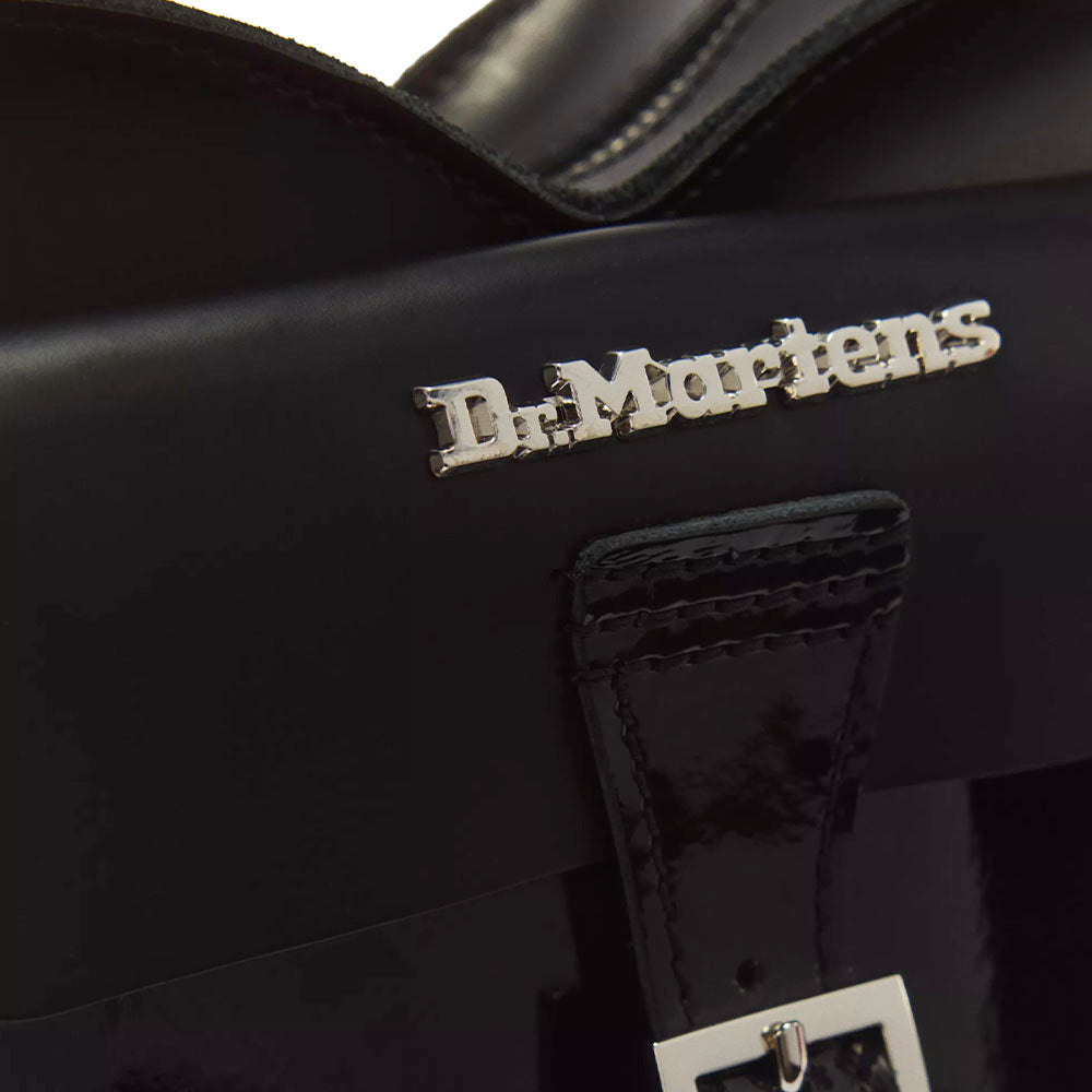 Borsa Donna a Cuore DR. MARTENS linea Kiev in Pelle Smooth Nero