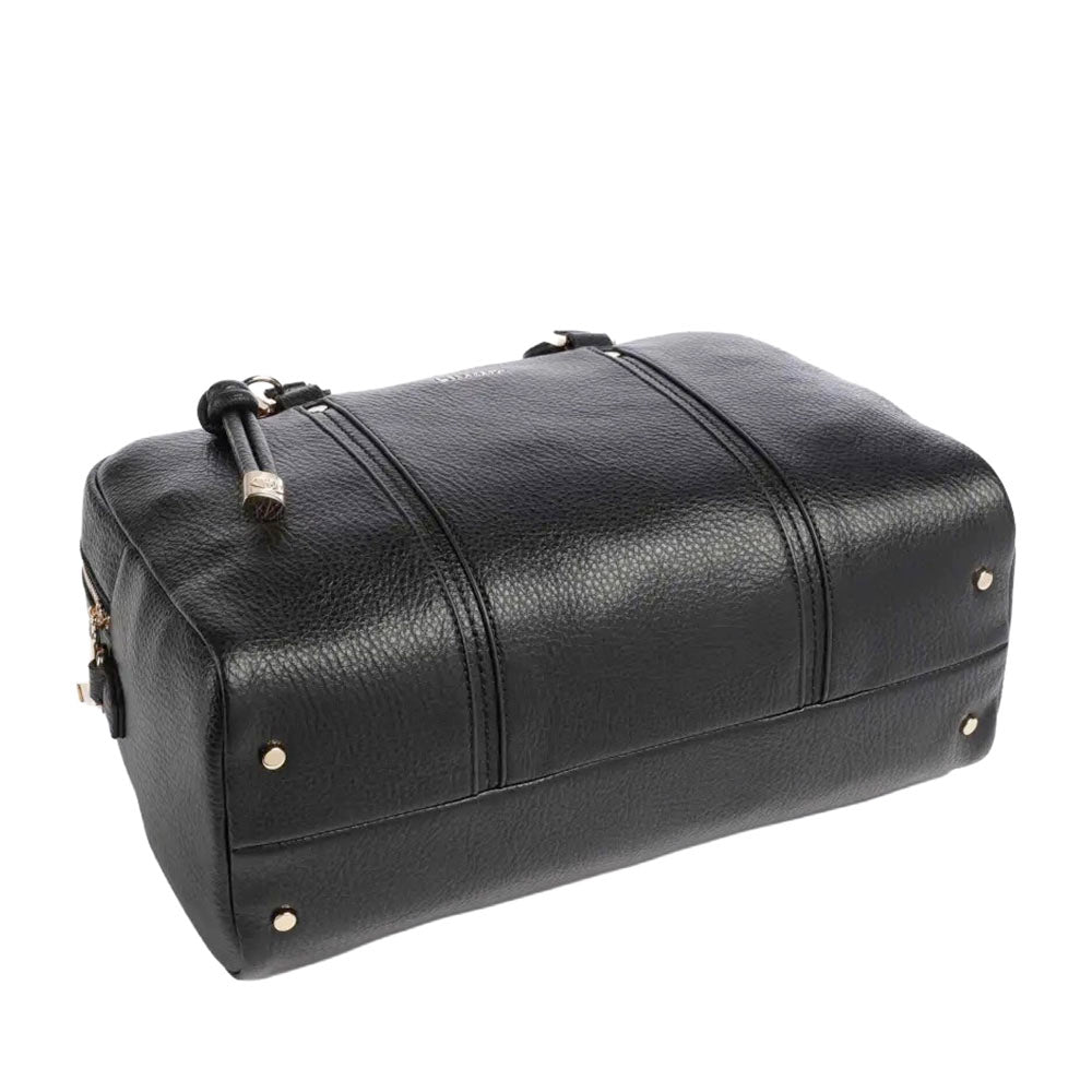 Borsa Donna a Mano LIU JO Better effetto Bottalato Nero