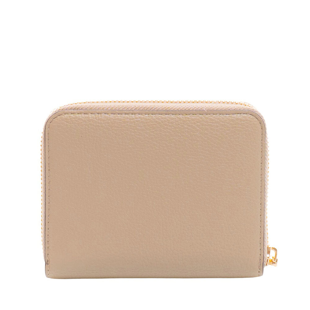 Portafoglio Donna Piccolo Zip Around LIU JO Better effetto Bottalato Desert Taupe