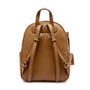 Zaino Donna LIU JO Better Marrone con Logo in Rilievo All Over