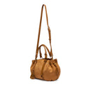 Bauletto Donna a Mano LIU JO in Tessuto effetto Camoscio Beige