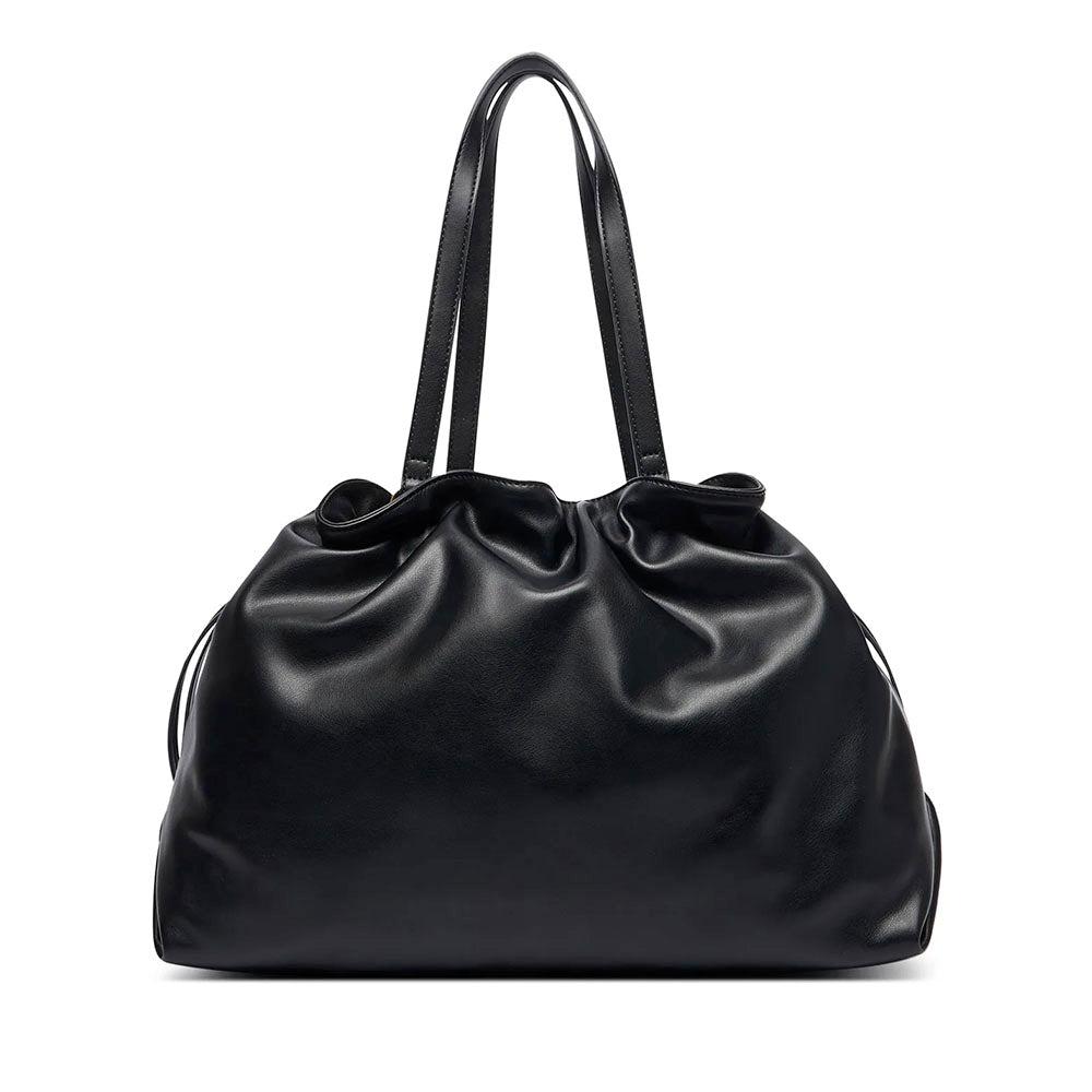 Shopping Bag Donna LIU JO linea Riccy Grande in Ecopelle Liscia Nera