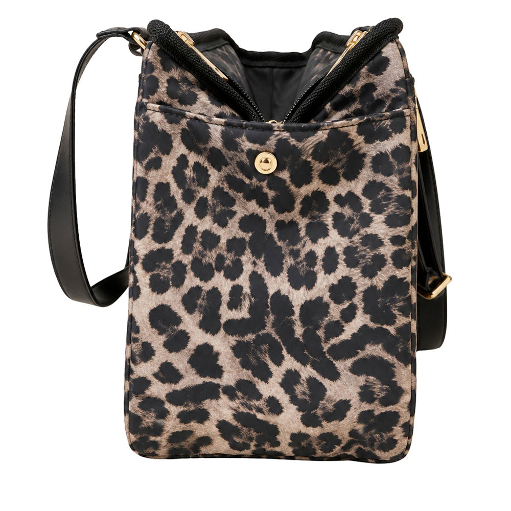 Trasportino per Cani LIU JO in Nylon stampa Animalier All Over