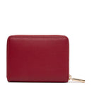 Portafoglio Donna Zip Around Small LIU JO effetto Bottalato Bordeaux