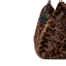 Maxi Borsa Donna a Spalla LIU JO in Pelliccia Sintetica stampa Animalier