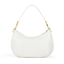 Borsa Donna Mezzaluna a Spalla Media BRACCIALINI linea Beth Jewels Bianco