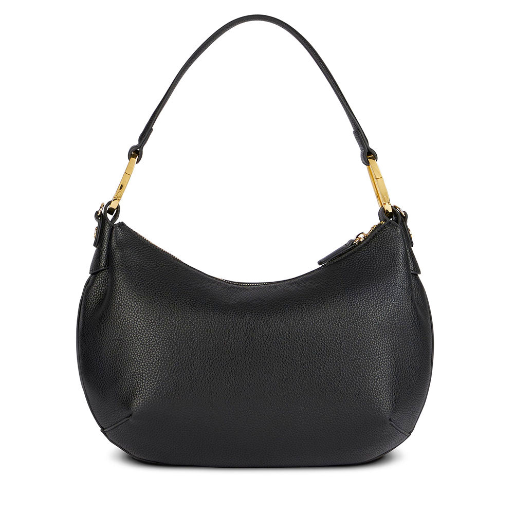 Borsa Donna Mezzaluna a Spalla Media BRACCIALINI linea Beth Nera