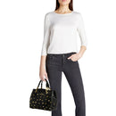 Borsa Donna a Mano Media BRACCIALINI linea Beth Strass Nera