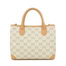 Borsa Donna a Mano Media BRACCIALINI linea Monogram in Pelle Beige