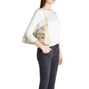 Borsa Donna a Spalla BRACCIALINI linea Jacquard Beige