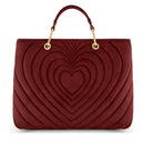 Borsa Donna a Mano Large BRACCIALINI linea Beth Matelassè color Vinaccia