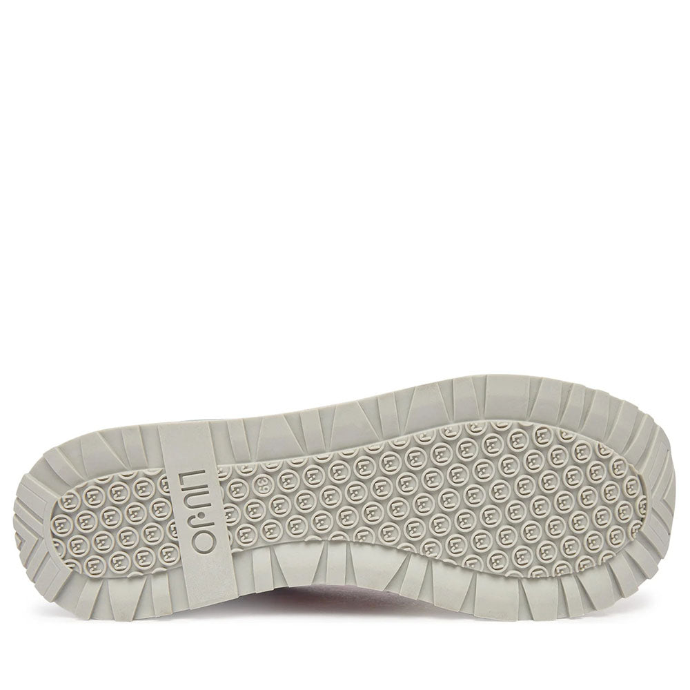 Sneakers Platform Donna LIU JO Maxi Wonder 97 in Suede e Mesh Multicolor