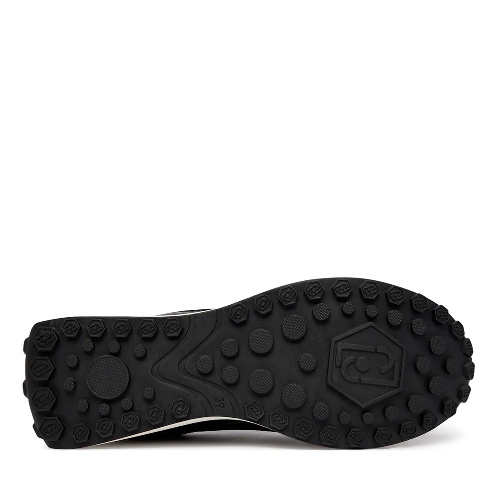 Sneakers Donna LIU JO Lolo 20 in Mesh Suede e Paillettes Nero