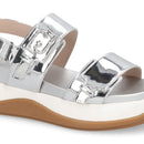 Sandali Platform Donna LIU JO Fiona 02 Effetto Specchio Silver