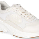 Sneakers Donna LIU JO LJ01 01 in Pelle color Latte